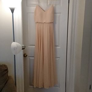 Jenny Yoo BHLDN blush dress